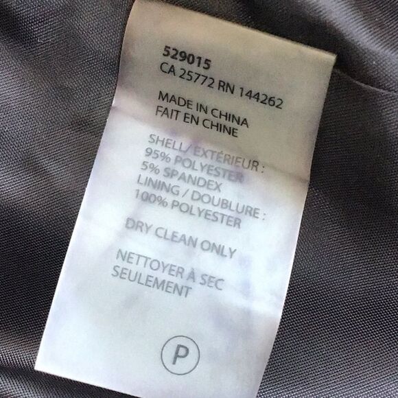 Dex exposed zipper Black Blazer - Picture 9 of 9